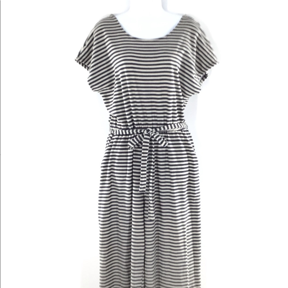 Old Navy Striped Jumpsuit w/ Open back NWOT